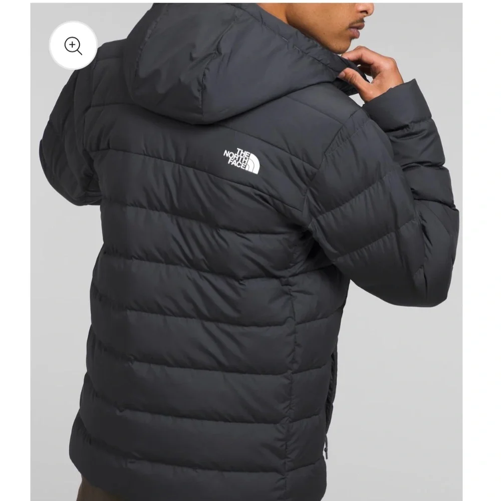 The North Face Men's Charcoal Puffer Jacket